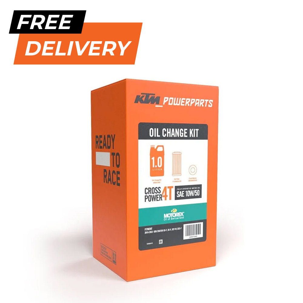 KTM PowerParts Motorex Oil Change Kit 10W/50 (1.0 liter) - U6921040