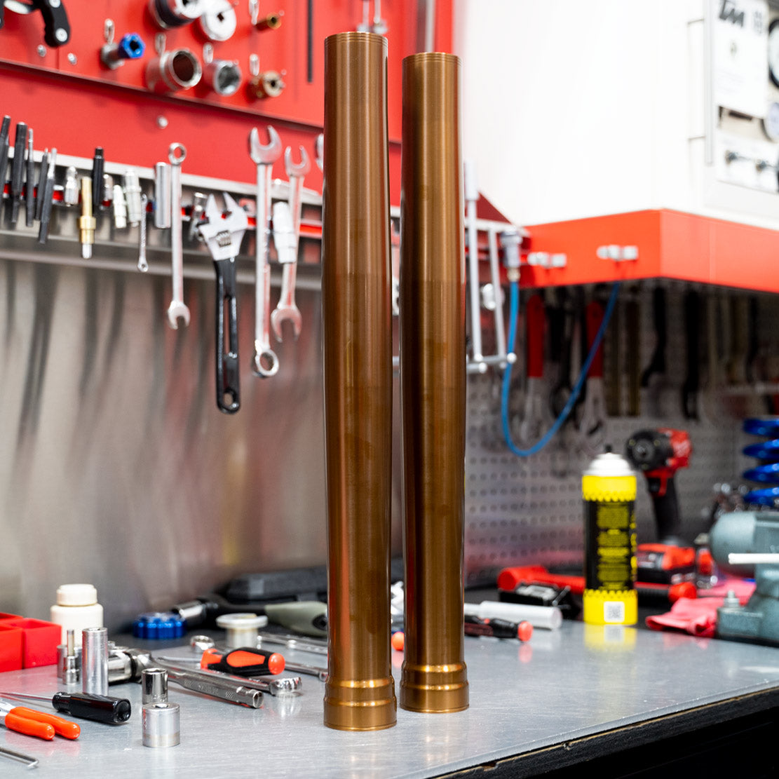 Kashima Coated WP Upper Fork Tubes - KTM 2009-2025 (Genuine Japan Finish)