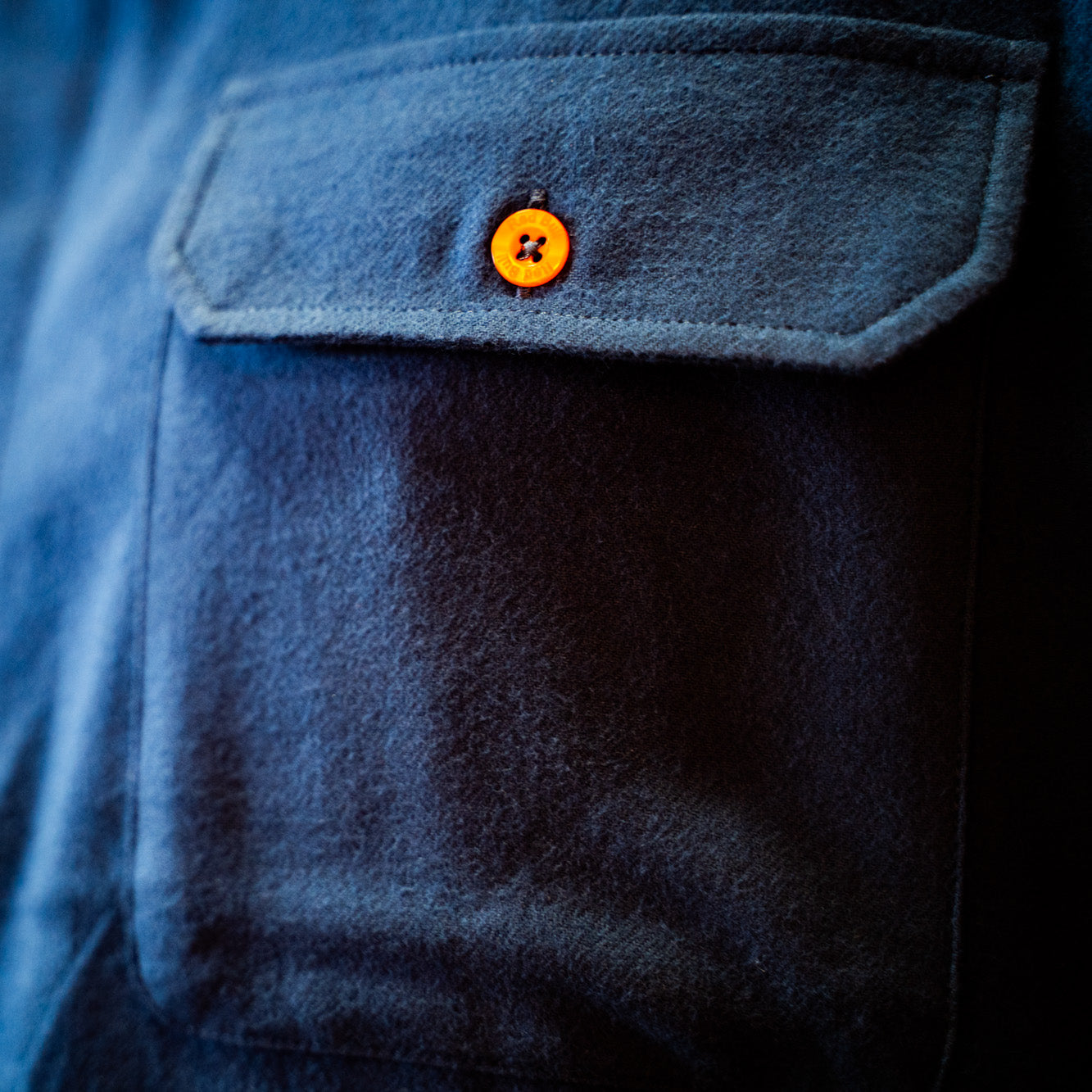 KTM Red Bull Edge Flannel Shirt Blue