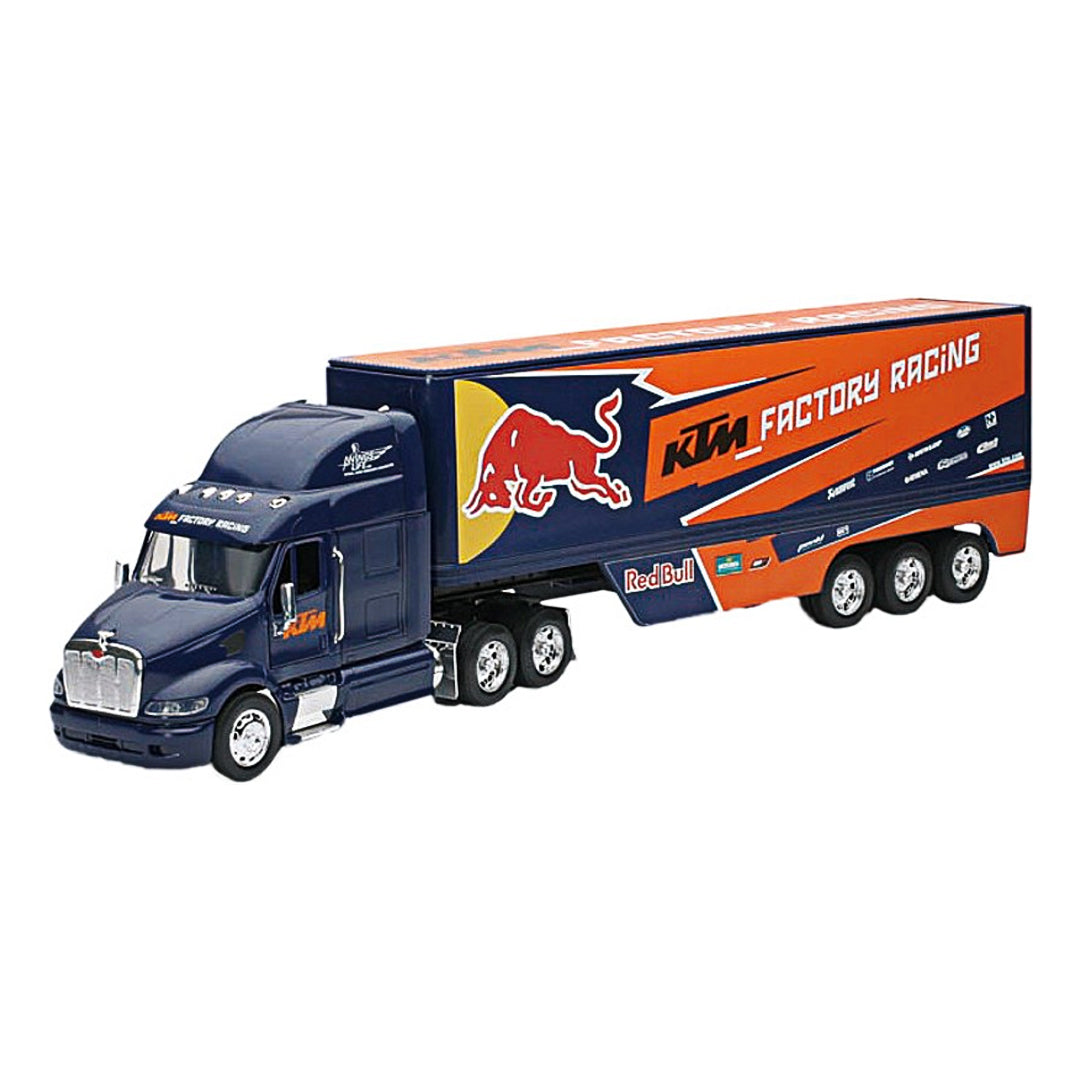 KTM 1:32 Scale NewRay DIE CAST Replica KTM Factory Racing Team Toy Truck - UPW230047400