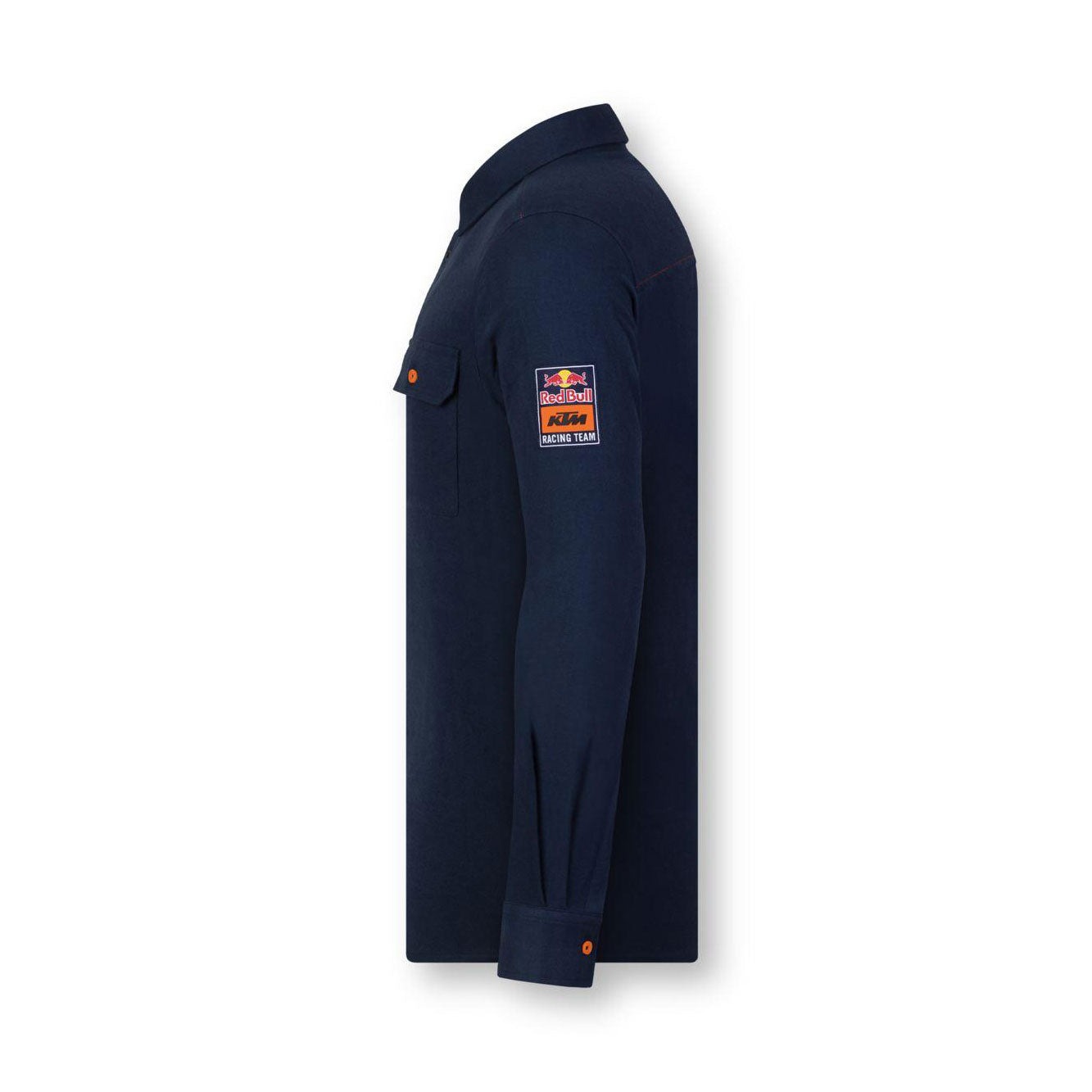 KTM Red Bull Edge Flannel Shirt Blue