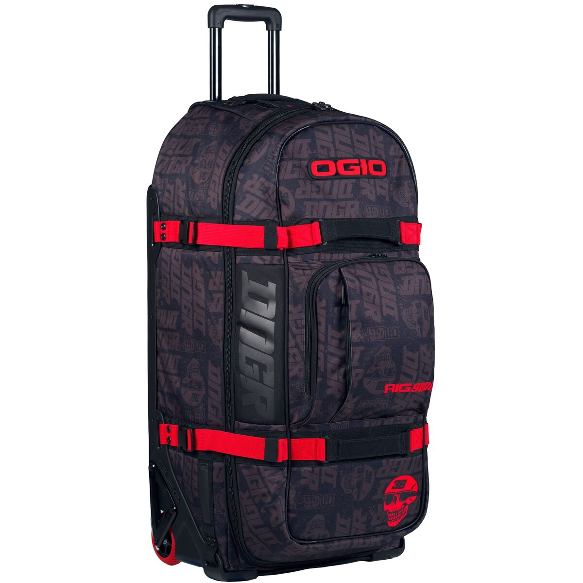 OGIO RIG 9800 Wheeled Gear Bag - DNGR X Flat Black image 14