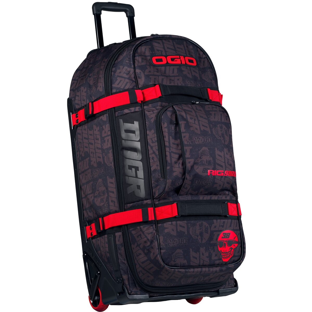 OGIO RIG 9800 Wheeled Gear Bag - DNGR X Flat Black image 16