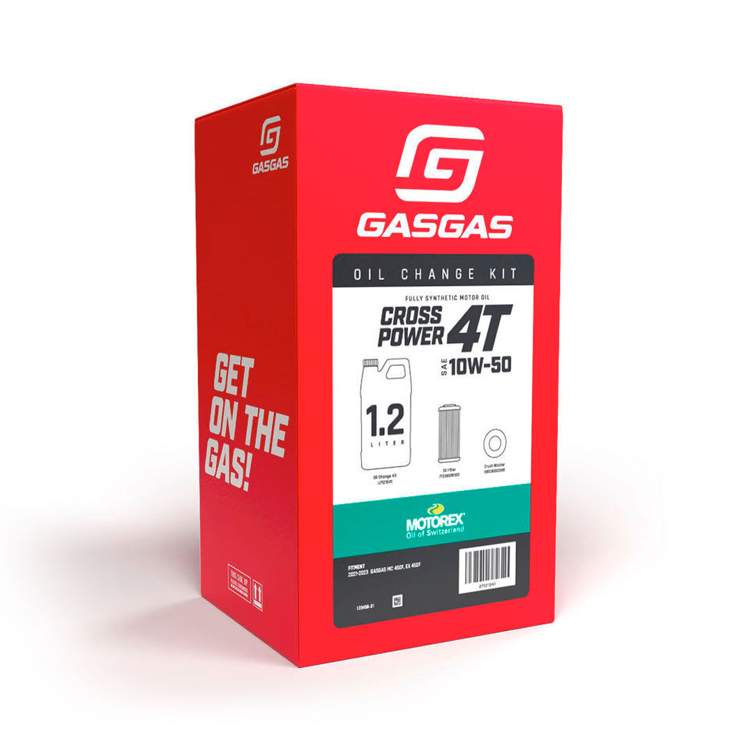 GASGAS Motorex Oil Change Kit 10W/50 (1.2 liter) - U7121041