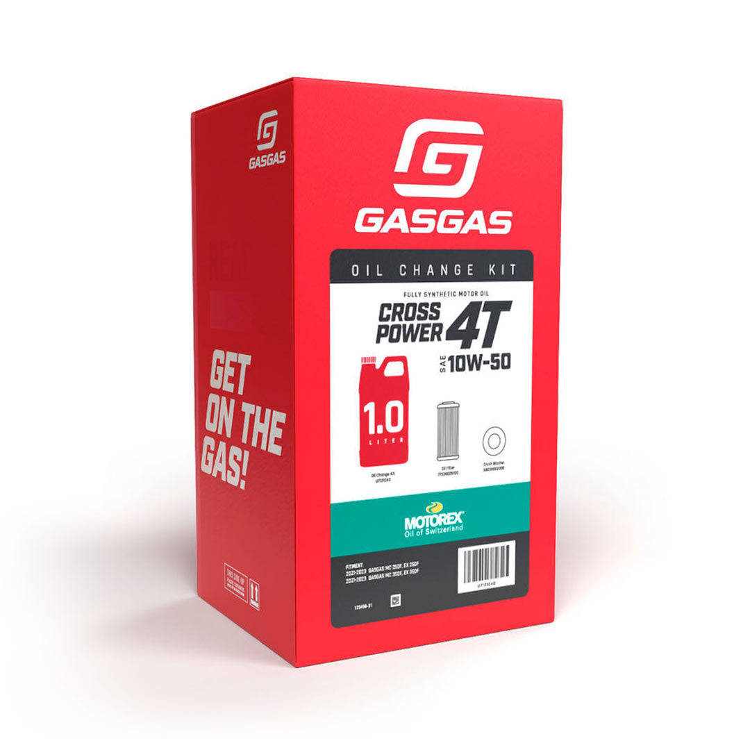 GASGAS Motorex Oil Change Kit 10W/50 (1.0 liter) - U7121040