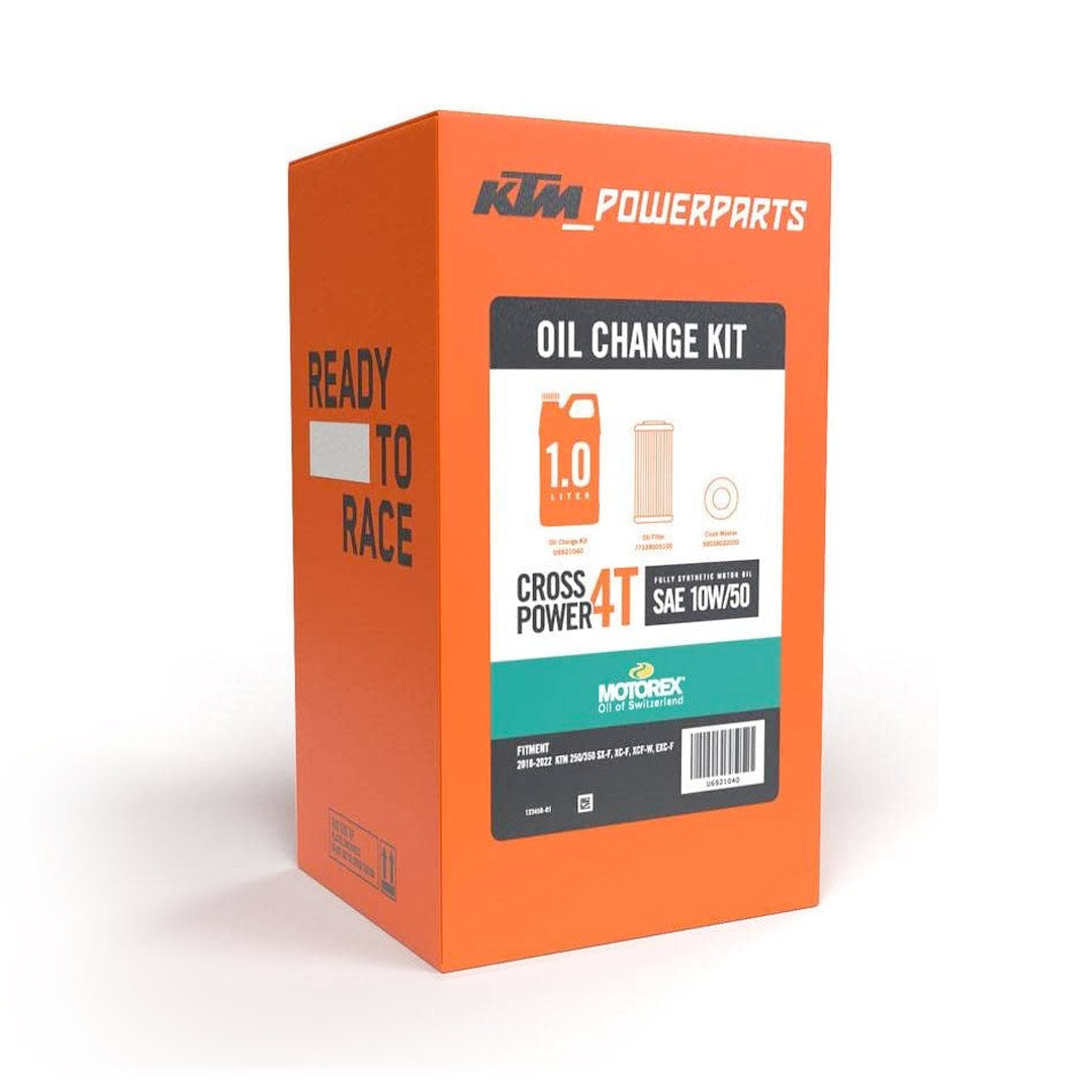 KTM PowerParts Motorex Oil Change Kit 10W/50 (1.0 liter)