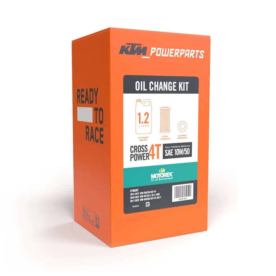 KTM PowerParts Motorex Oil Change Kit 10W/50 (1.2 liter) - U6921041