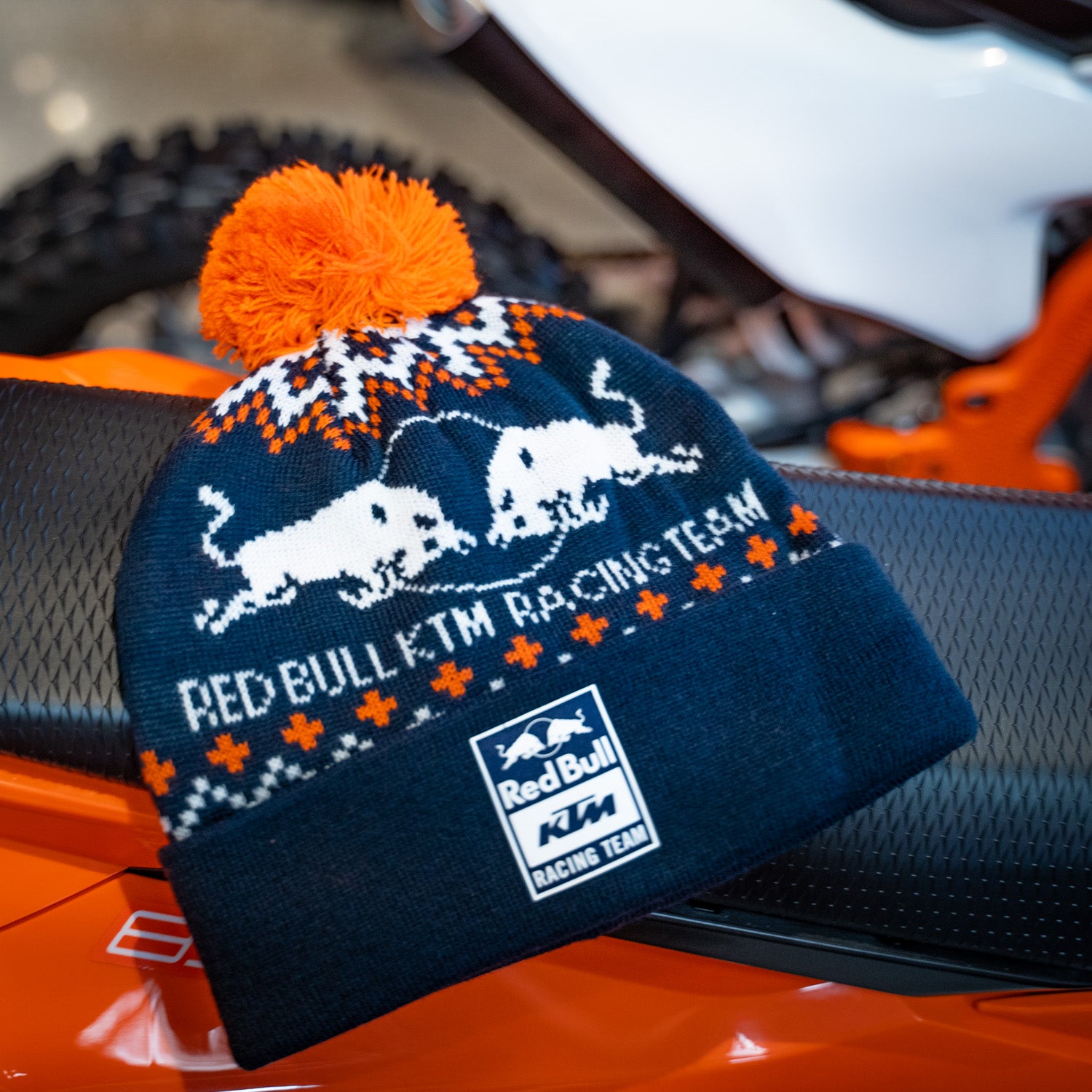 KTM Red Bull Winter Pom Pom Beanie