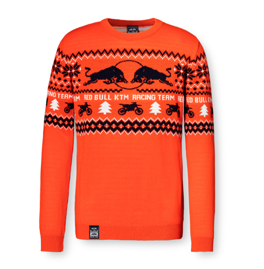 KTM Red Bull Orange Winter Sweater
