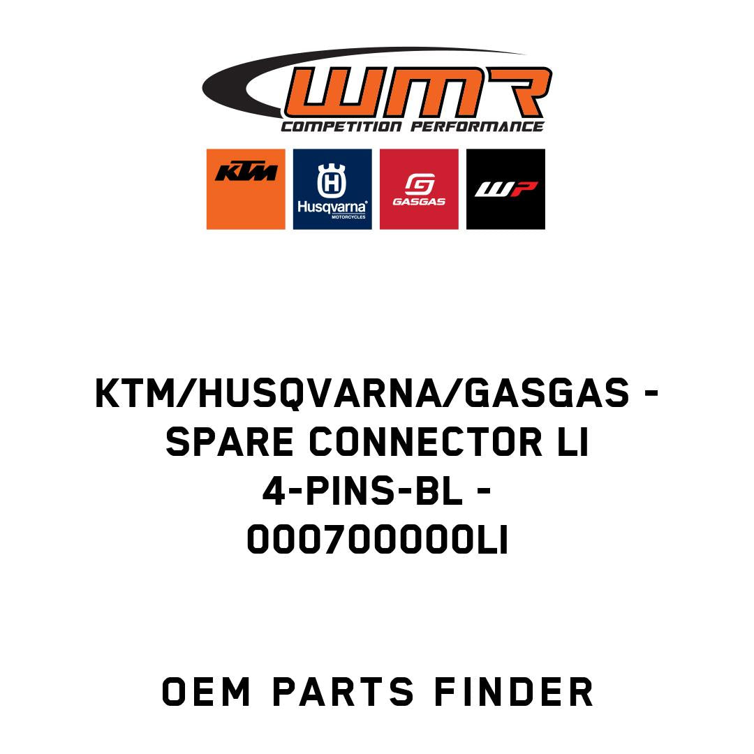 Spare Connector LI 4-Pins-BL
