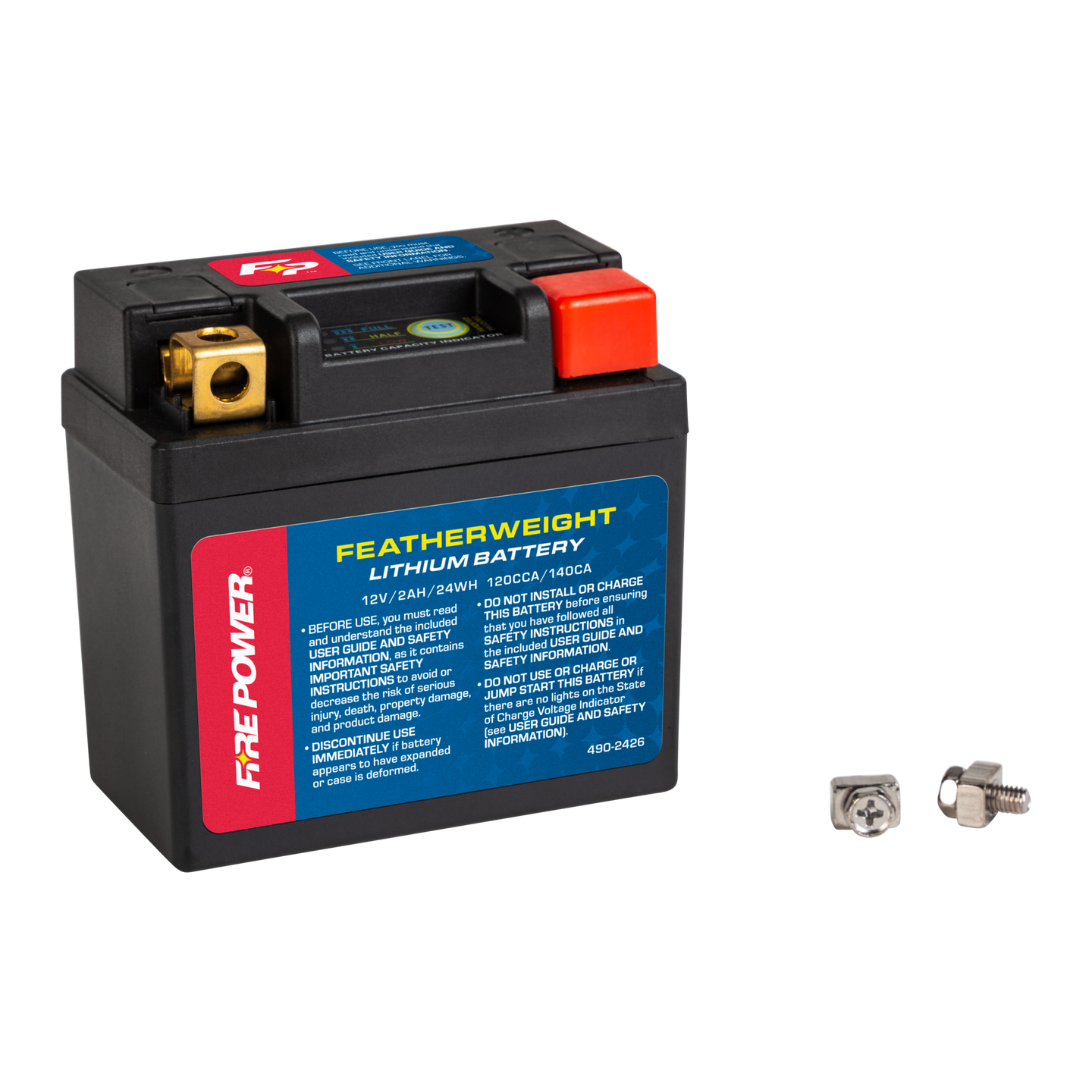 Fire Power Featherweight Lithium Battery 120 CCA 12V/24Wh HJ04L-FP-B