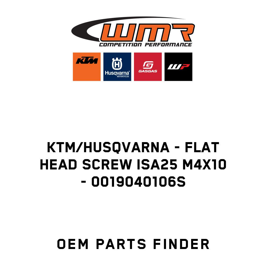 FLAT HEAD SCREW ISA25 M4X10