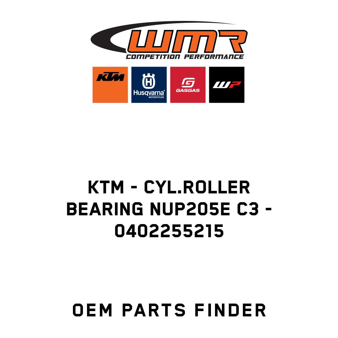 CYL.ROLLER BEARING NUP205E C3