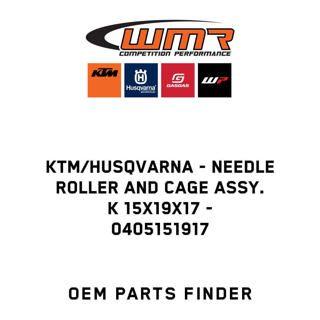needle roller and cage assy. K 15x19x17