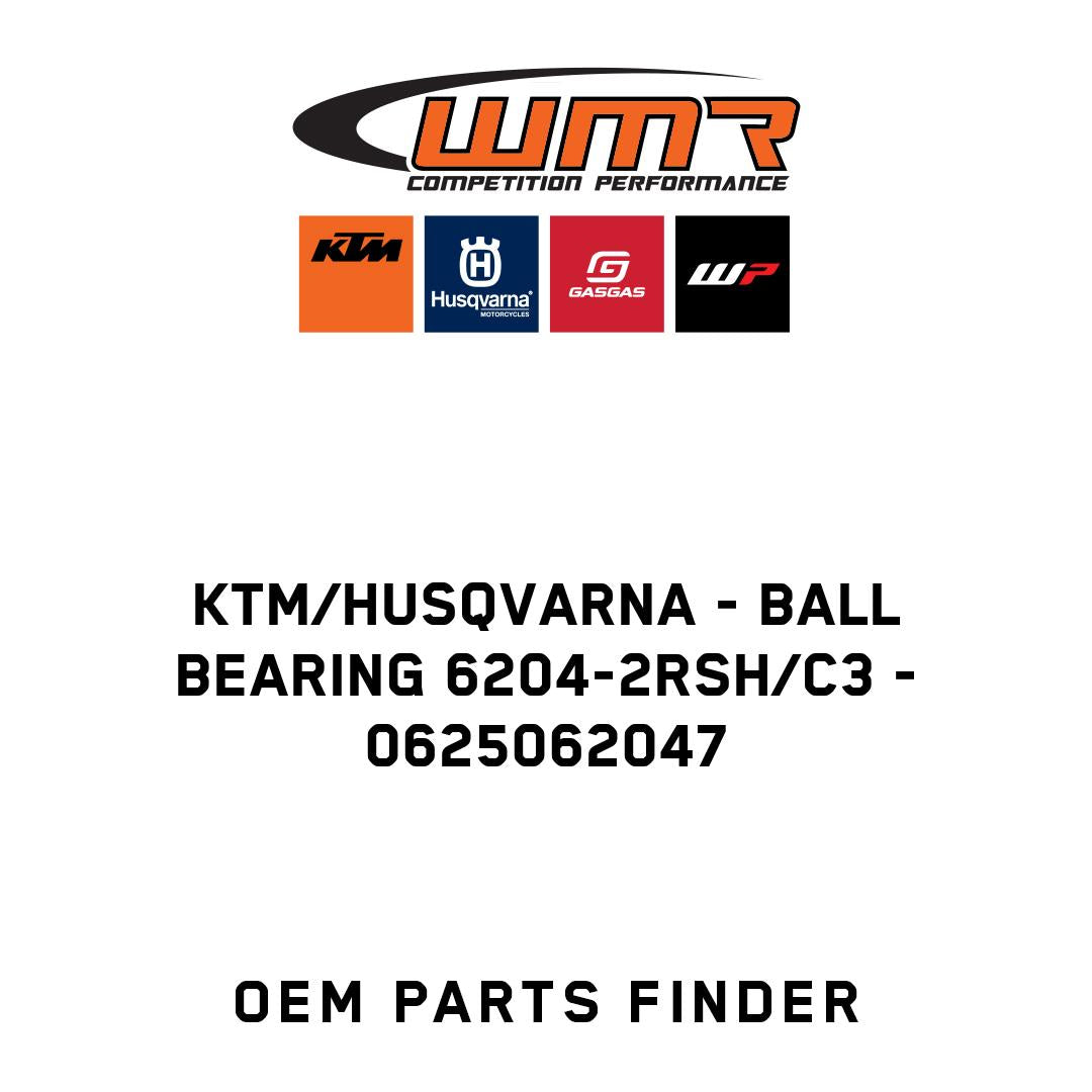 BALL BEARING 6204-2RSH/C3