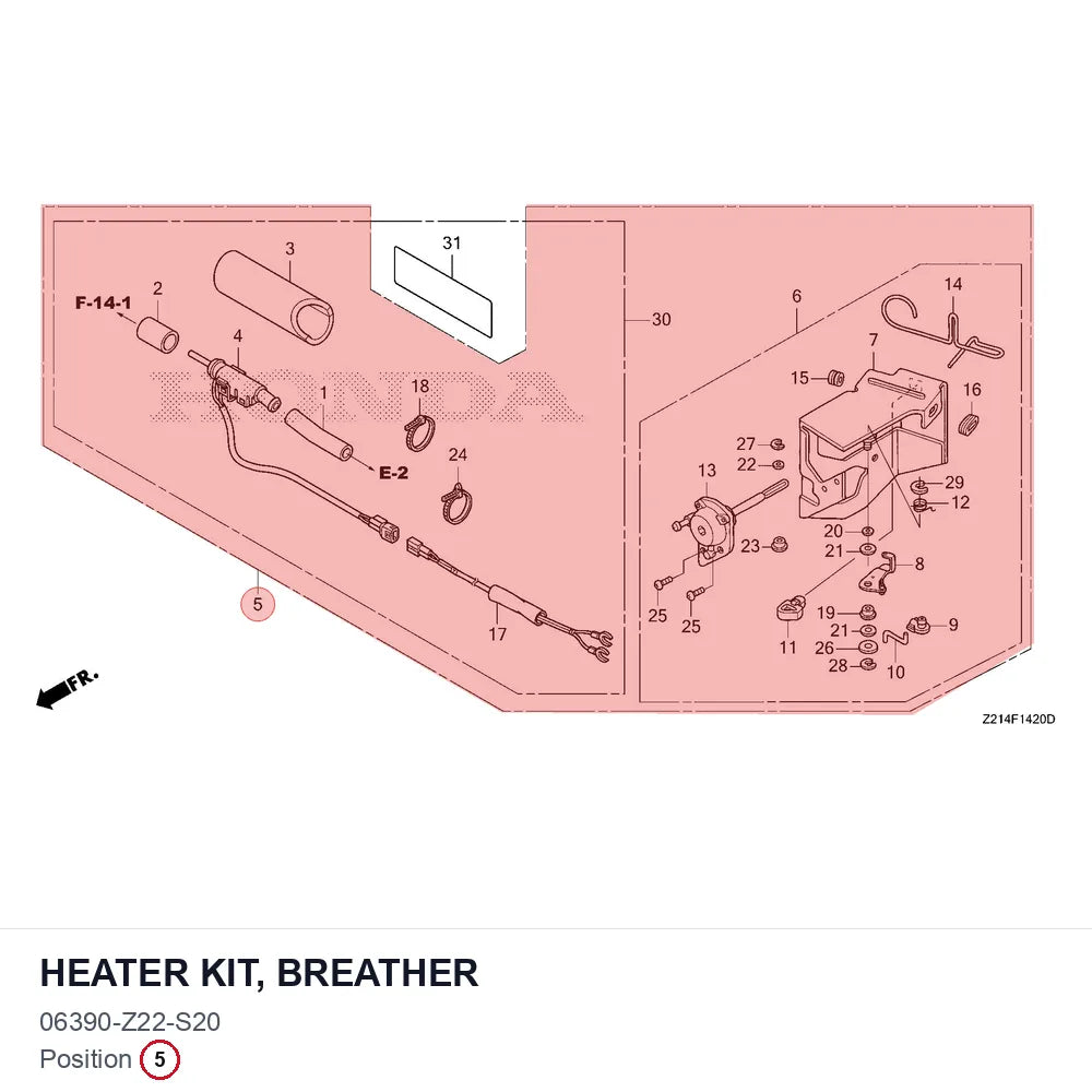 HEATER KIT, BREATHER