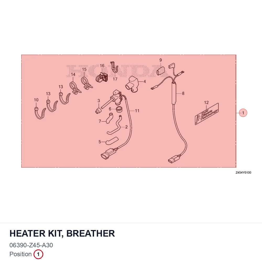 HEATER KIT, BREATHER