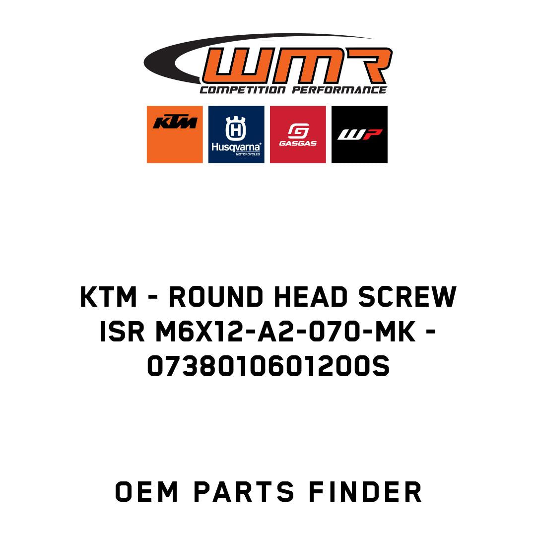 Round head screw ISR M6x12-A2-070-MK