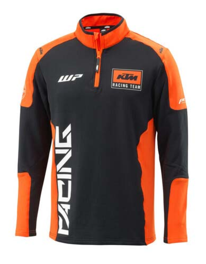 KTM Team Halfzip Sweater Orange/Black