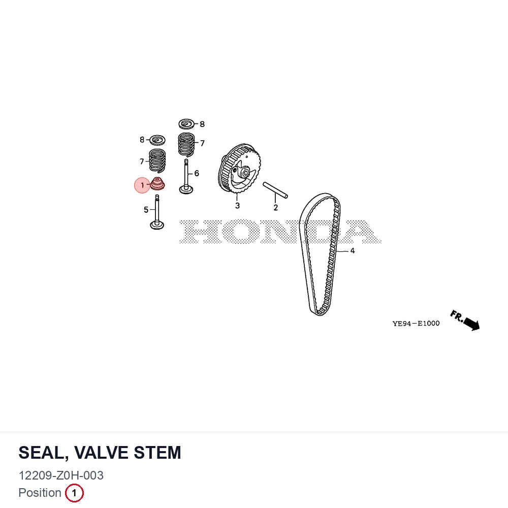 SEAL, VALVE STEM