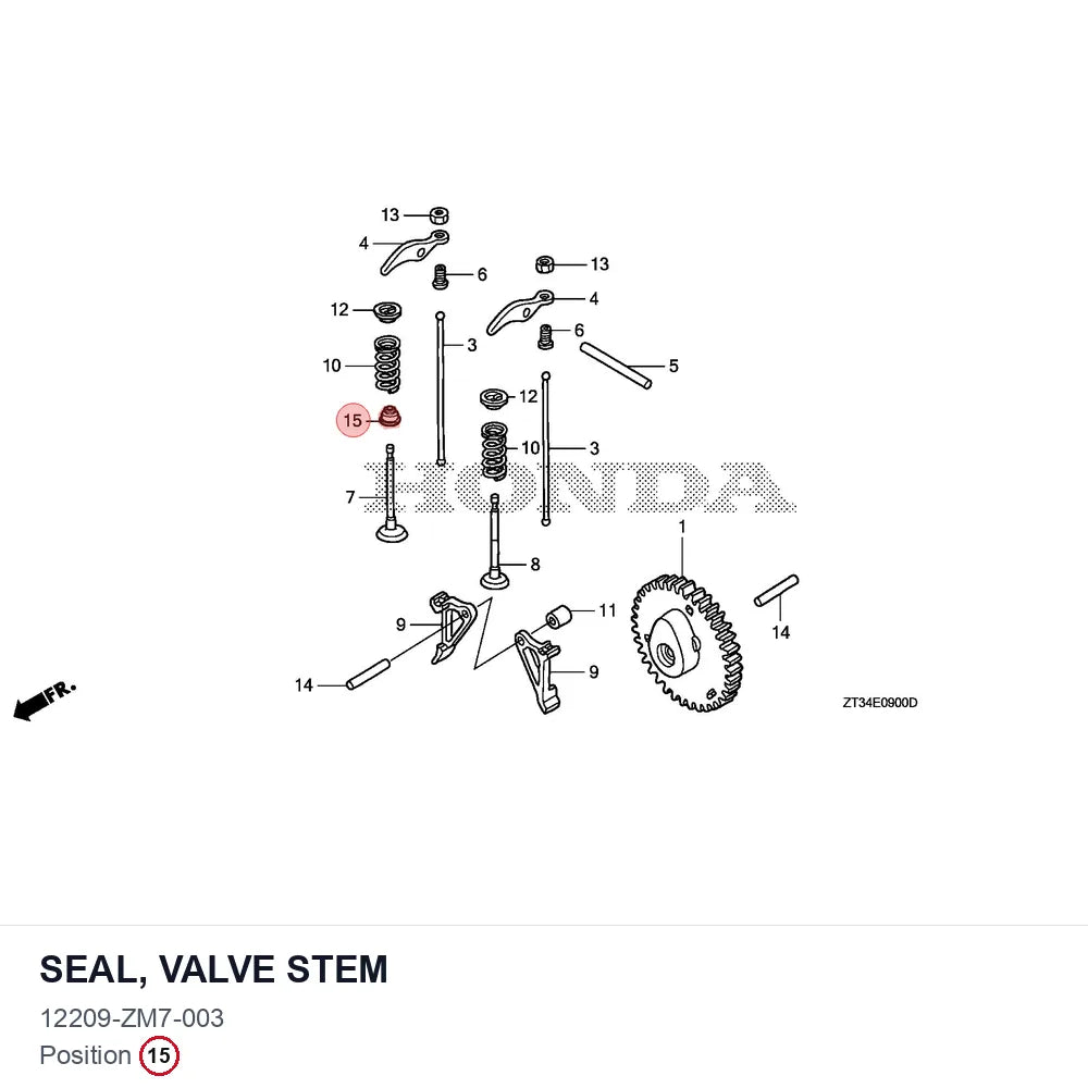 SEAL, VALVE STEM