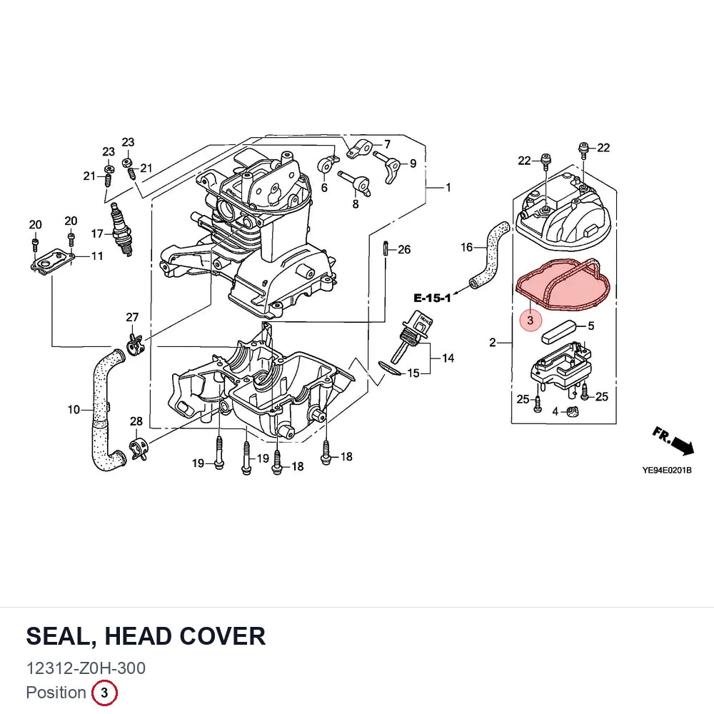 SEAL, HEAD COVER