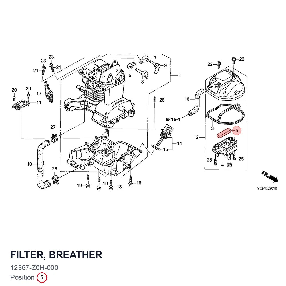 FILTER, BREATHER