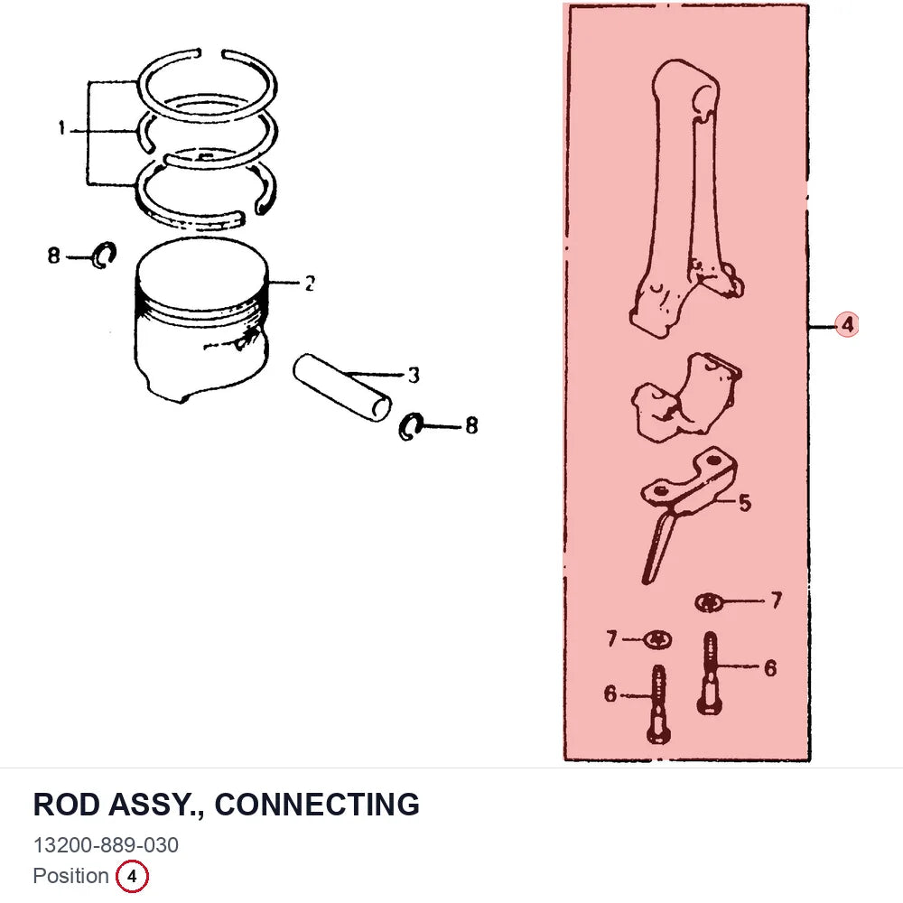 ROD ASSY., CONNECTING