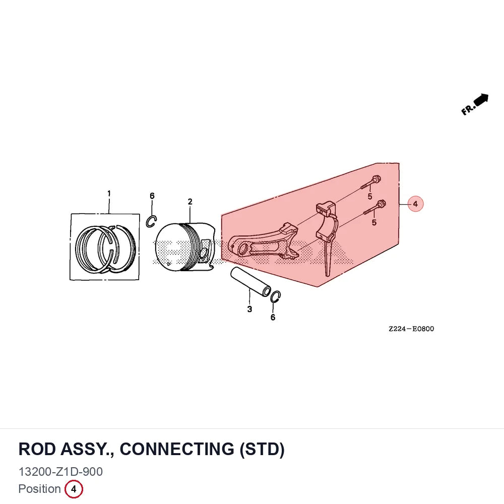 ROD ASSY., CONNECTING (STD)