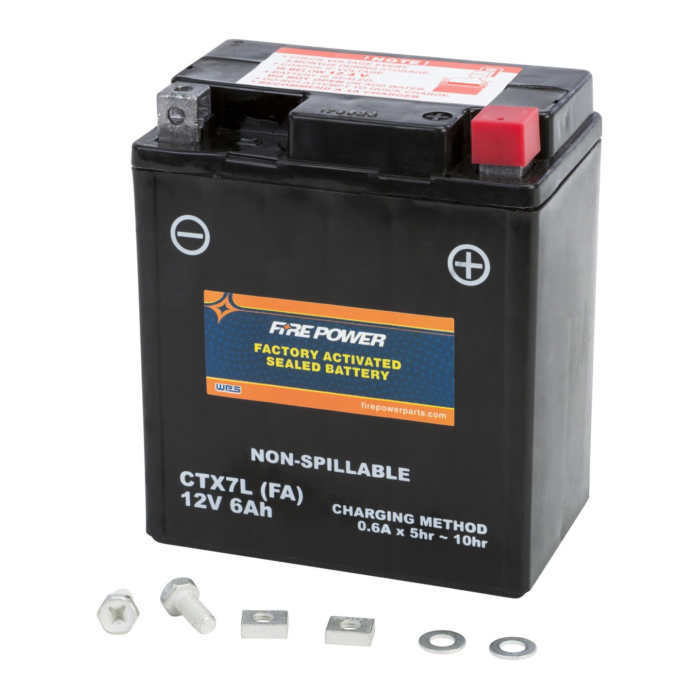 Fire Power Factory Activated Sealed Battery CTX7L-BS