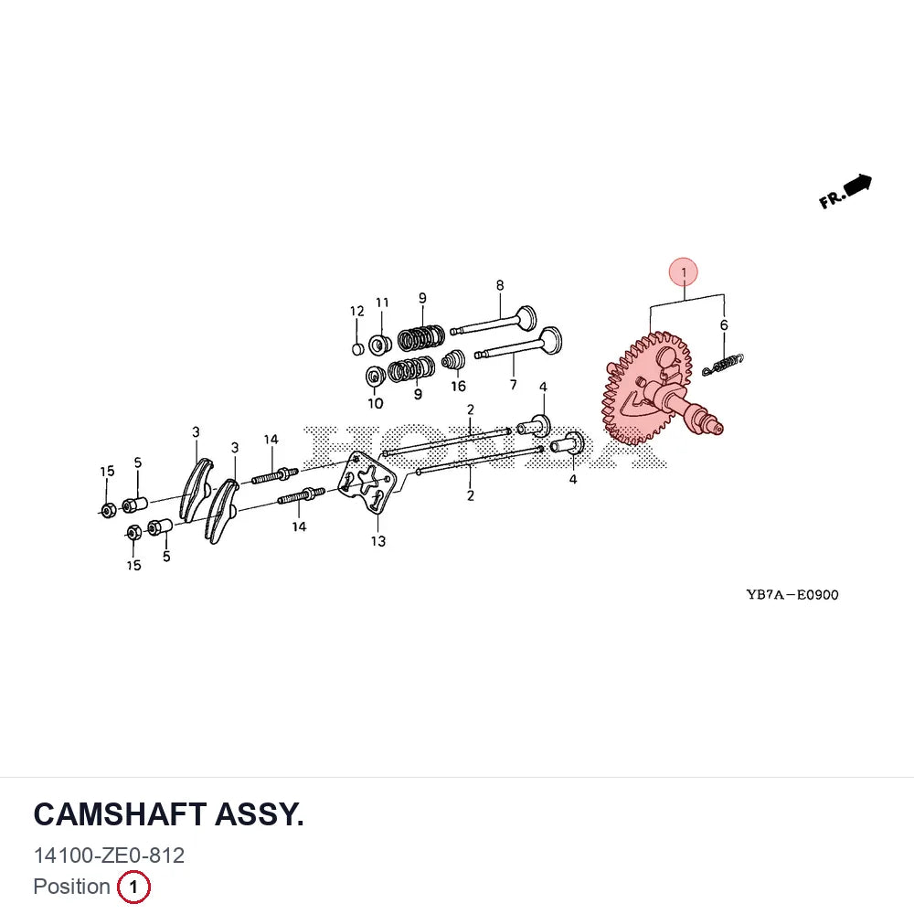 CAMSHAFT ASSY.