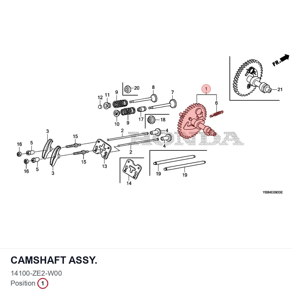 CAMSHAFT ASSY.