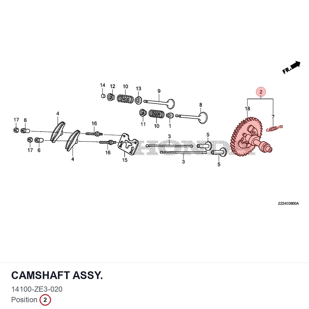 CAMSHAFT ASSY.