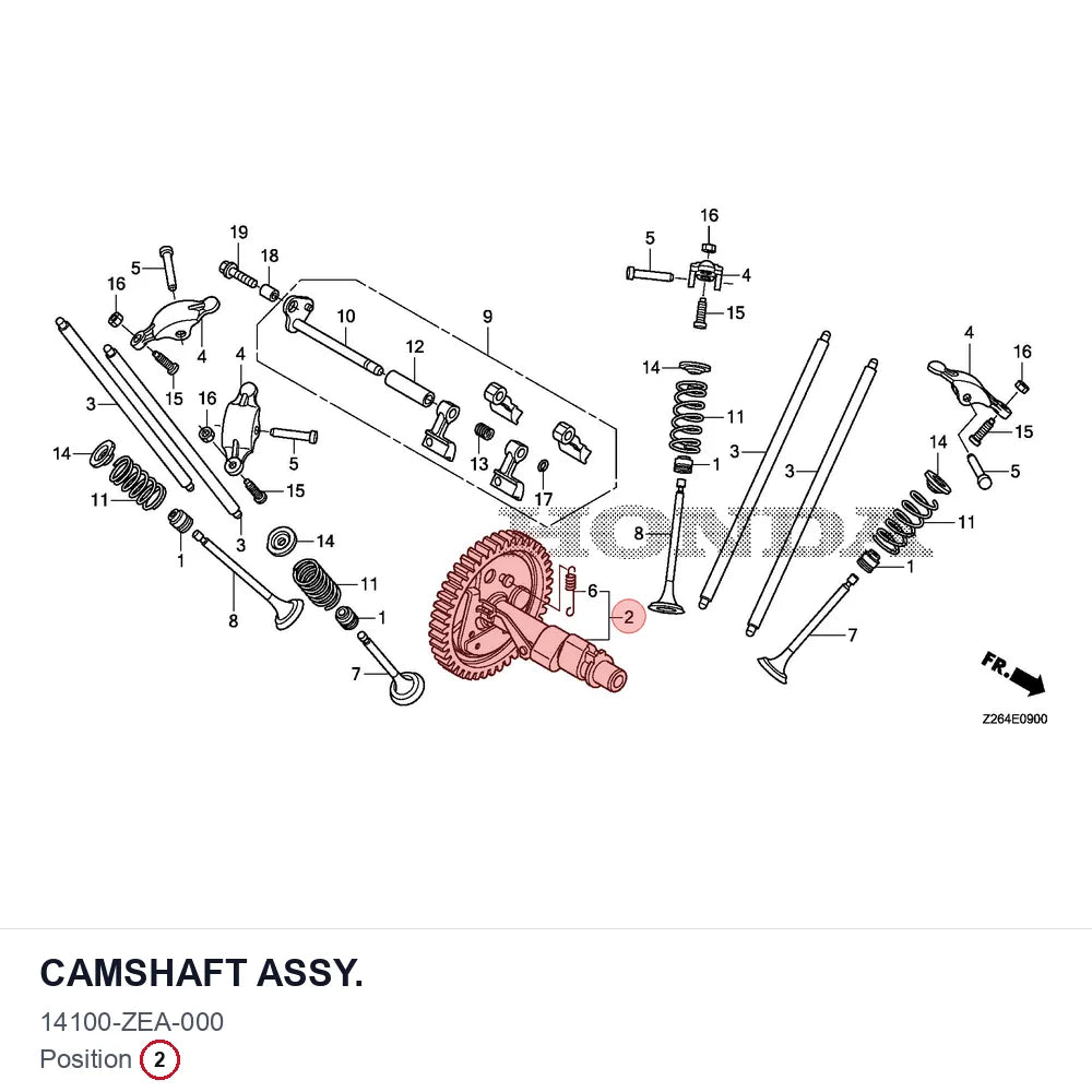 CAMSHAFT ASSY.