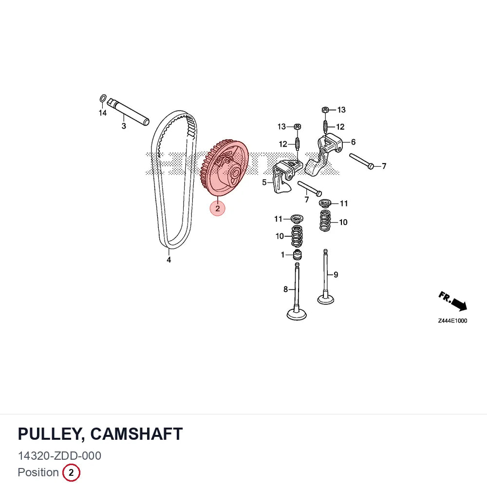 PULLEY, CAMSHAFT