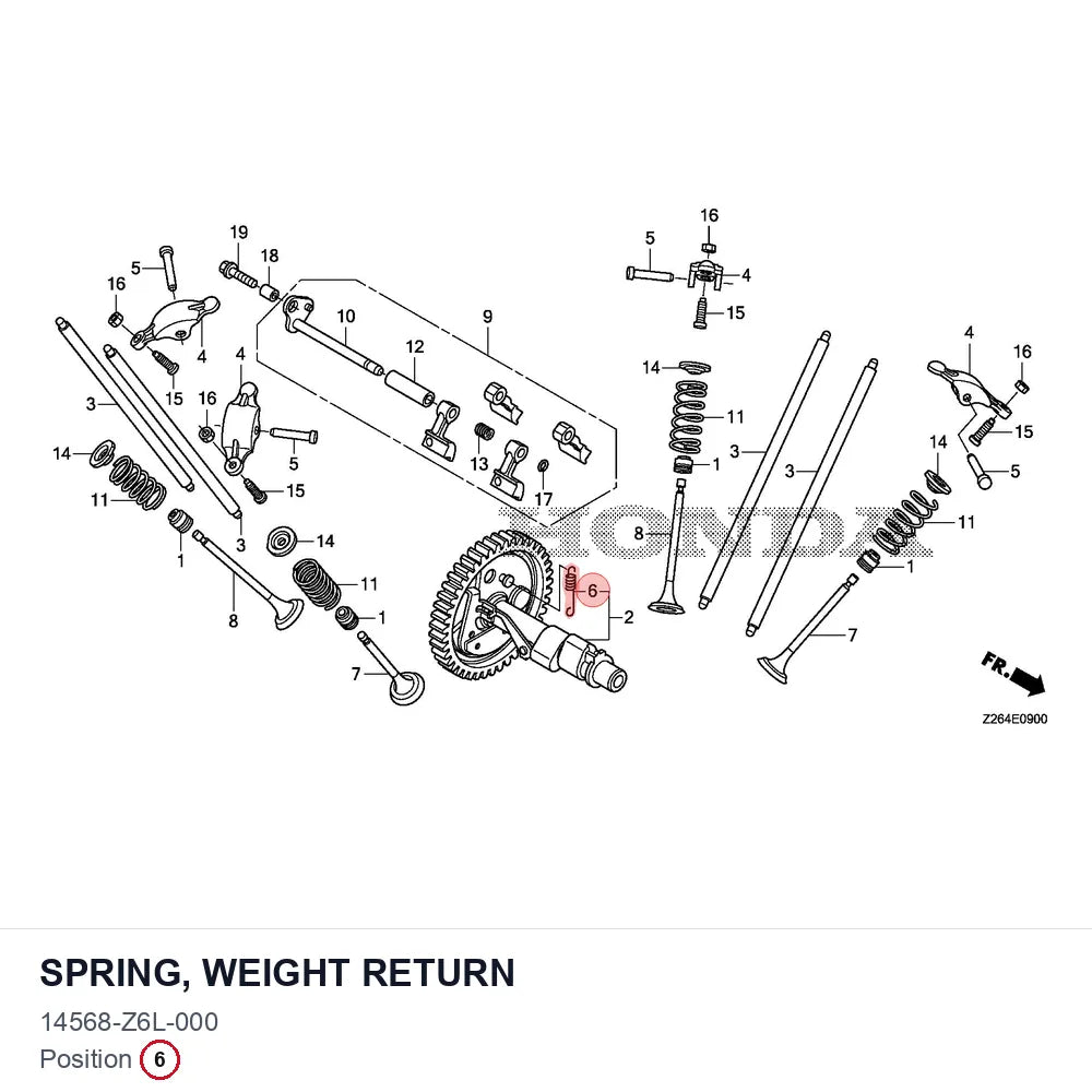 SPRING, WEIGHT RETURN