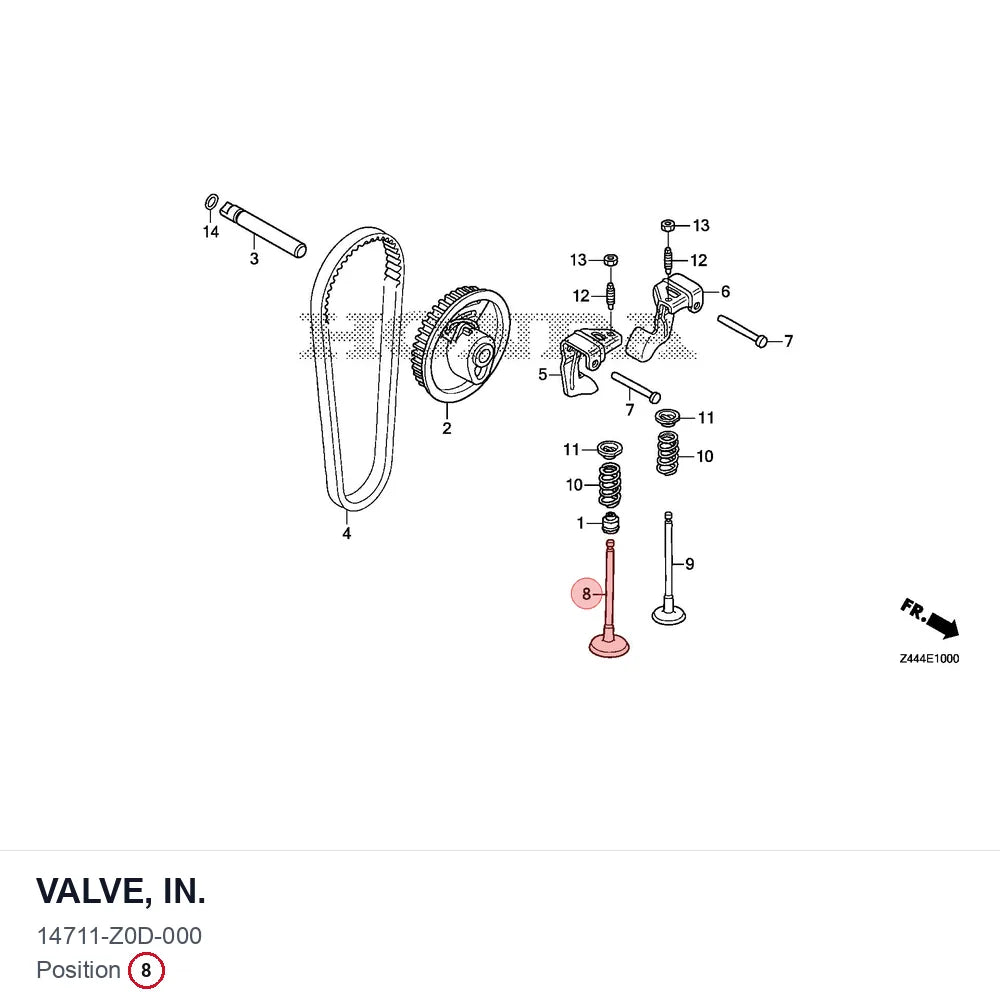 VALVE, IN.