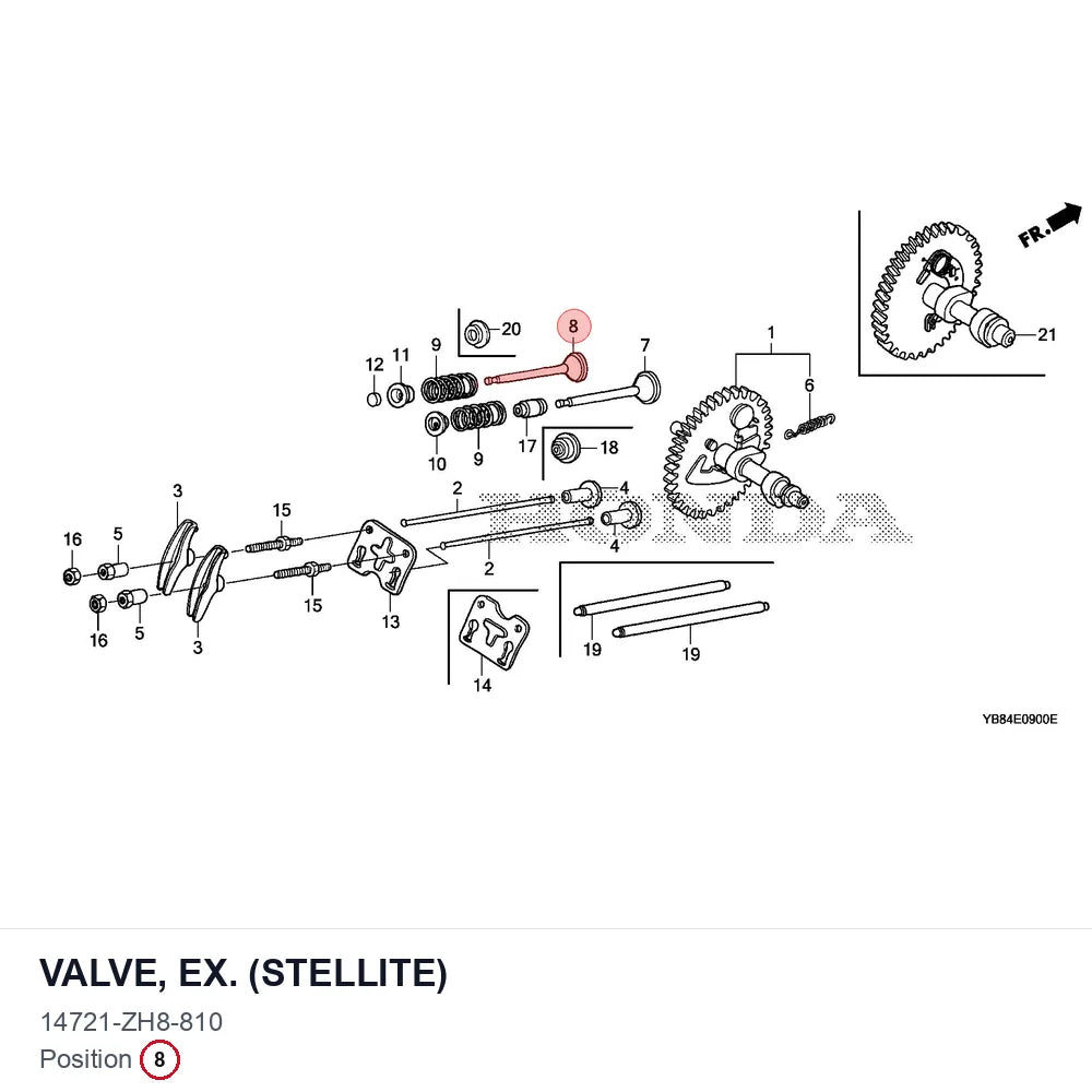 VALVE, EX. (STELLITE)