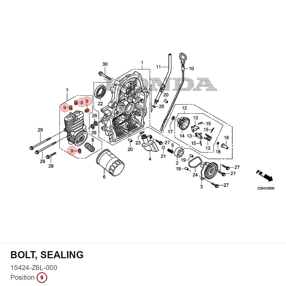 BOLT, SEALING