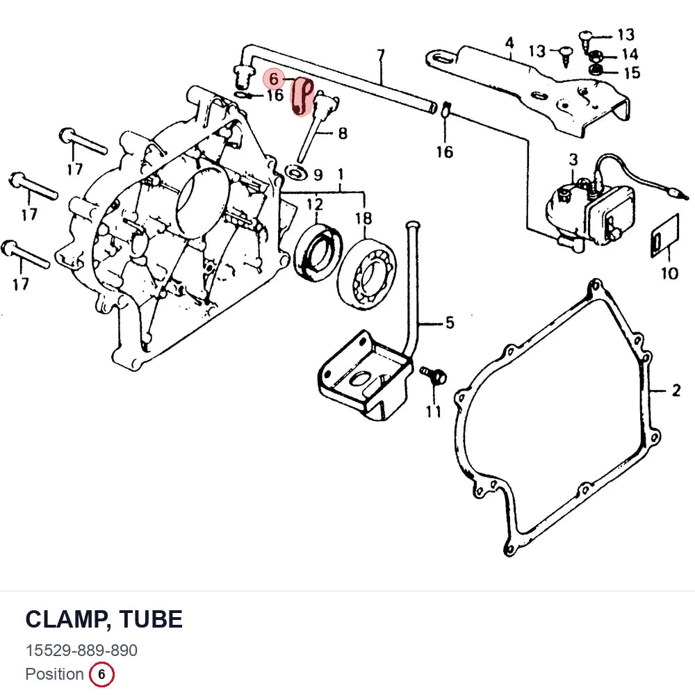 CLAMP, TUBE