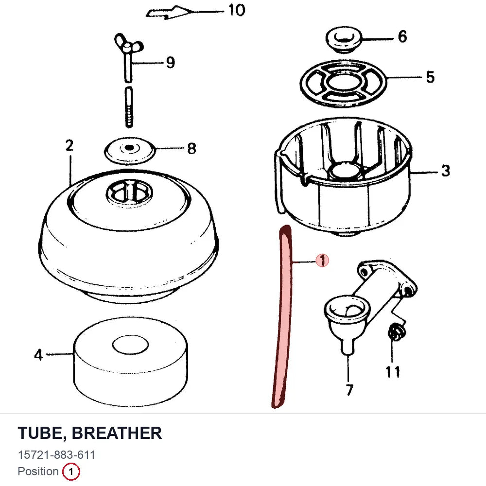 TUBE, BREATHER