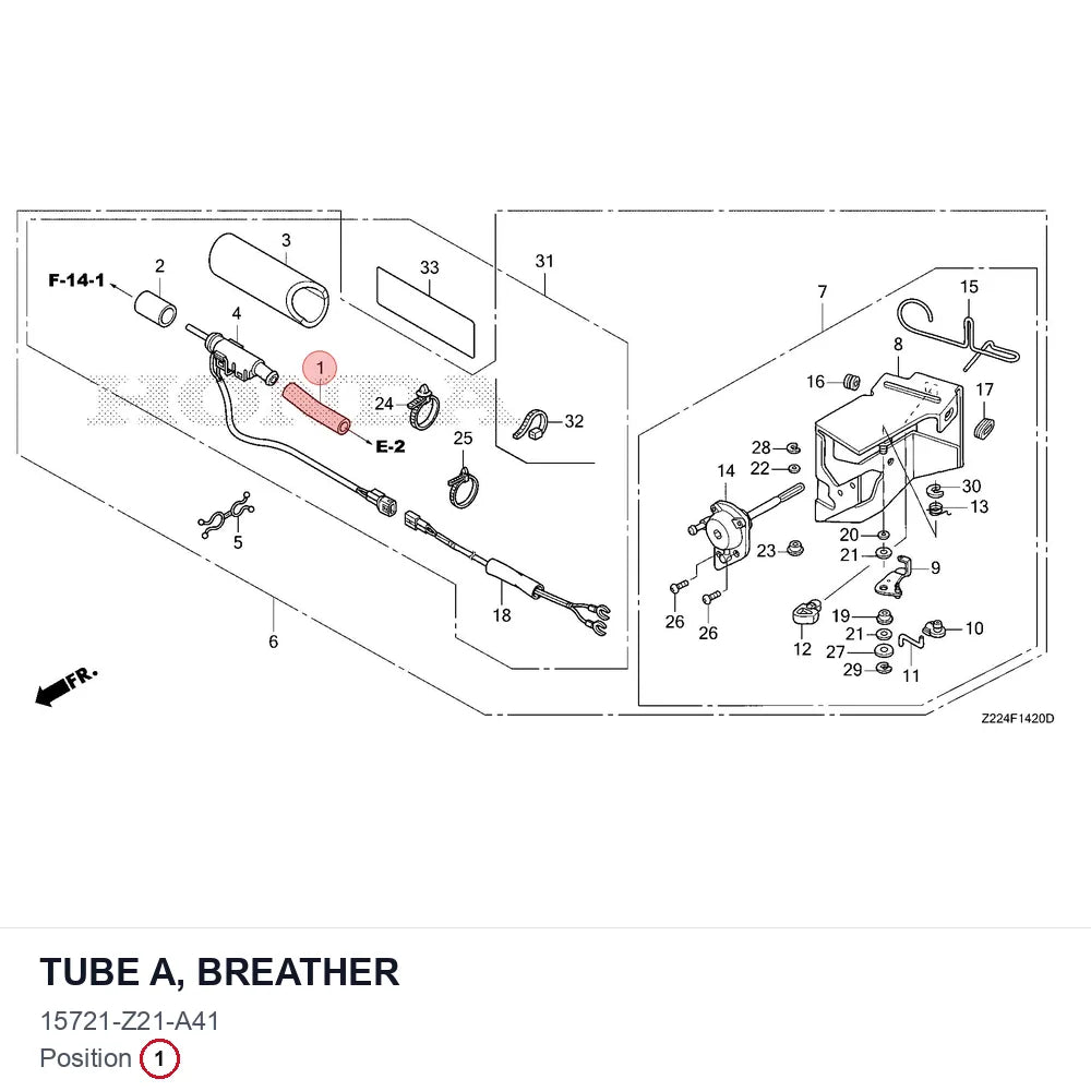 TUBE A, BREATHER