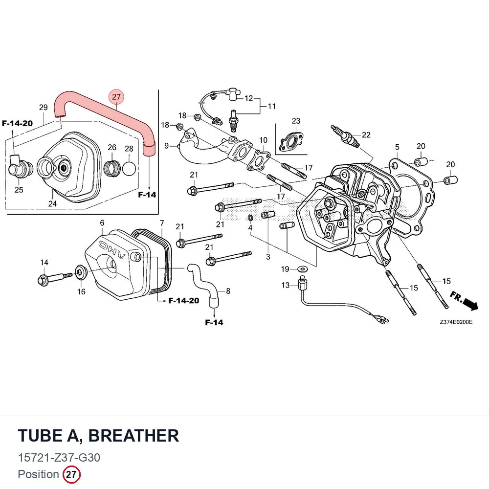 TUBE A, BREATHER