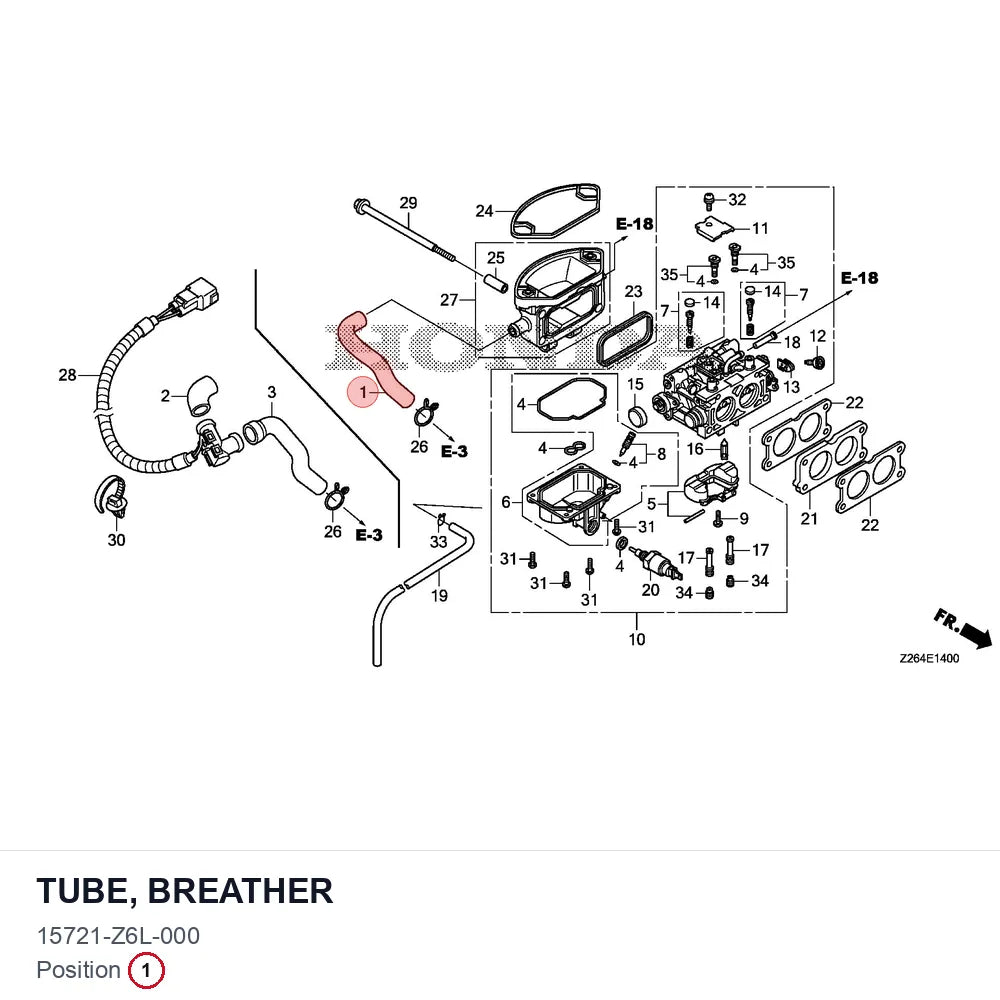 TUBE, BREATHER