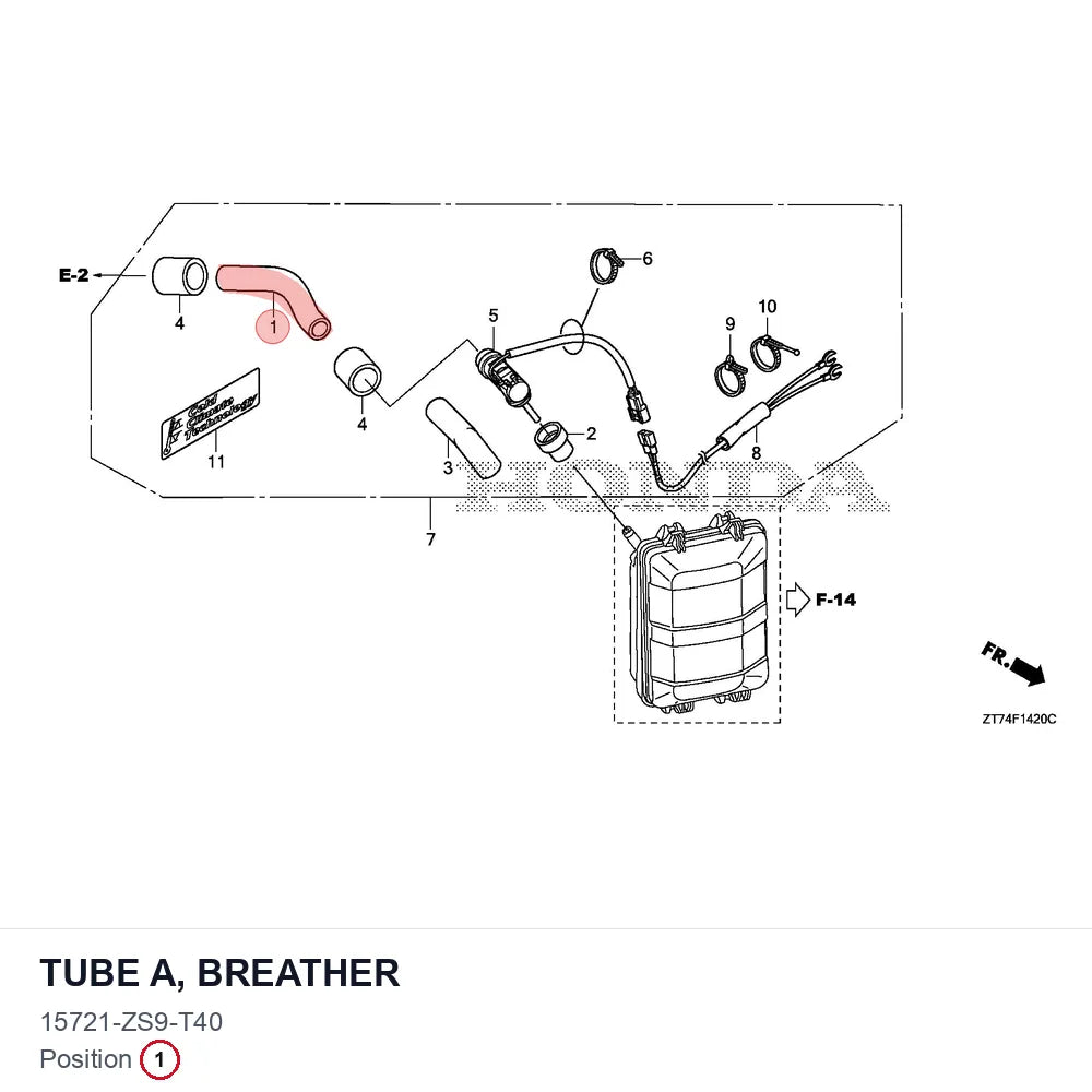 TUBE A, BREATHER
