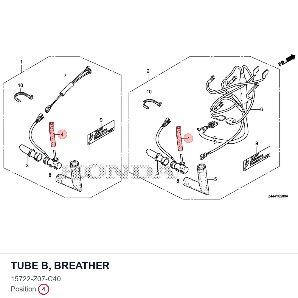 TUBE B, BREATHER