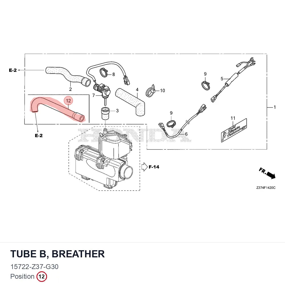 TUBE B, BREATHER