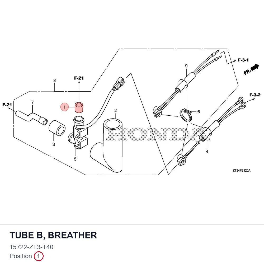 TUBE B, BREATHER
