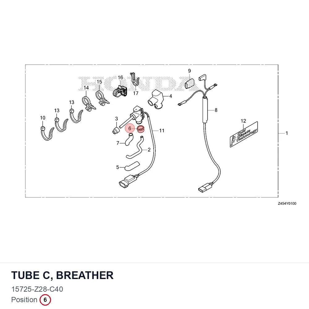 TUBE C, BREATHER