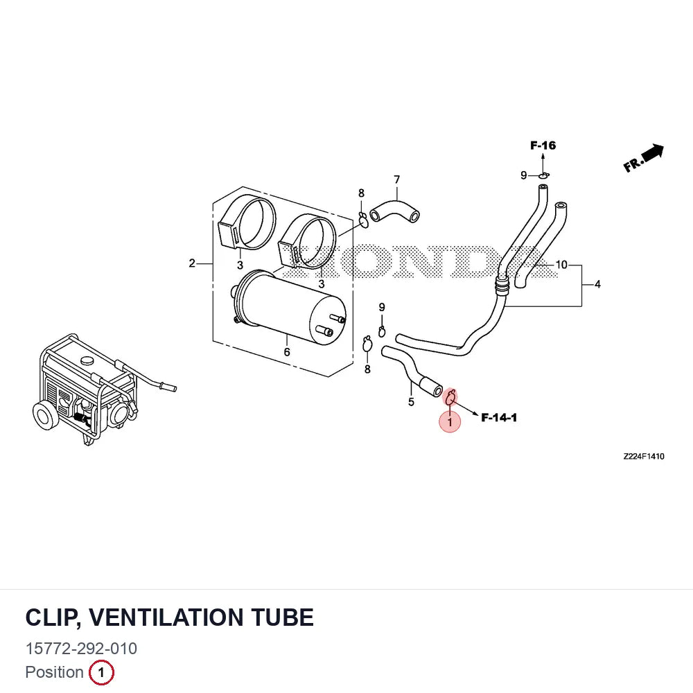Clip, Ventilation Tube